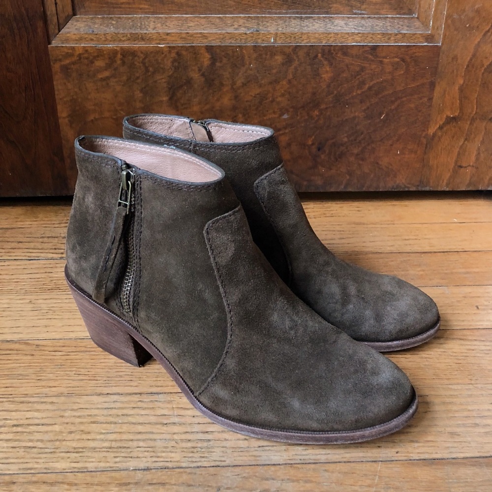 Madewell Brenner Suede Boots